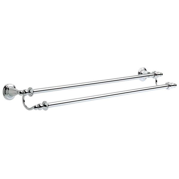 Delta Victorian 24 in. Double Towel Bar in Chrome