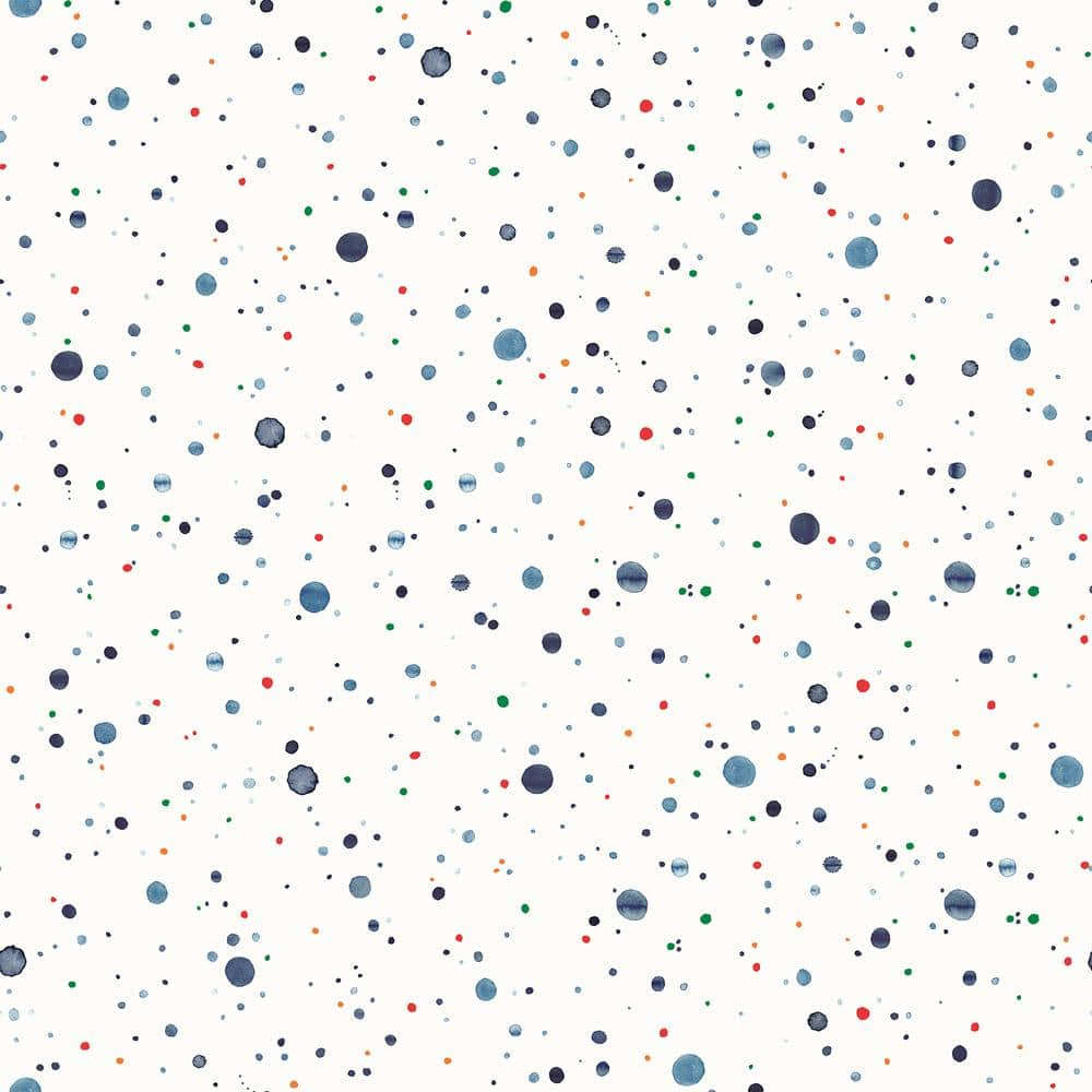 750 HOME Splatter Navy Peel and Stick Wall Mural 1266083 The Home Depot