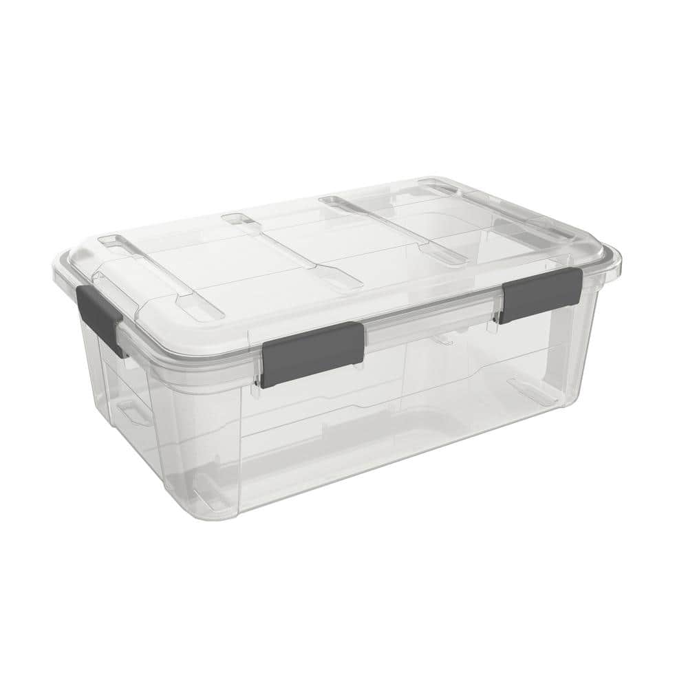 Ezy Storage Flexi 27 Qt. Flexible Storage Tub Plastic Multi Use (10-Pack)  10 x FBA29608 - The Home Depot