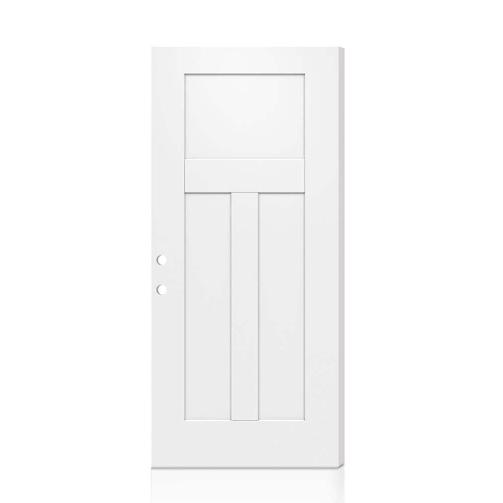 CALHOME 36 in. x 79 in. Universal/Reversible Premium 3-Panel
