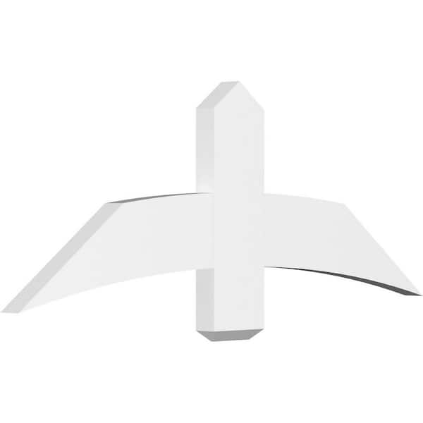 Ekena Millwork Bellingham 48 in. W x 18 in. H x 2 in. D Signature Polyurethane Bracket