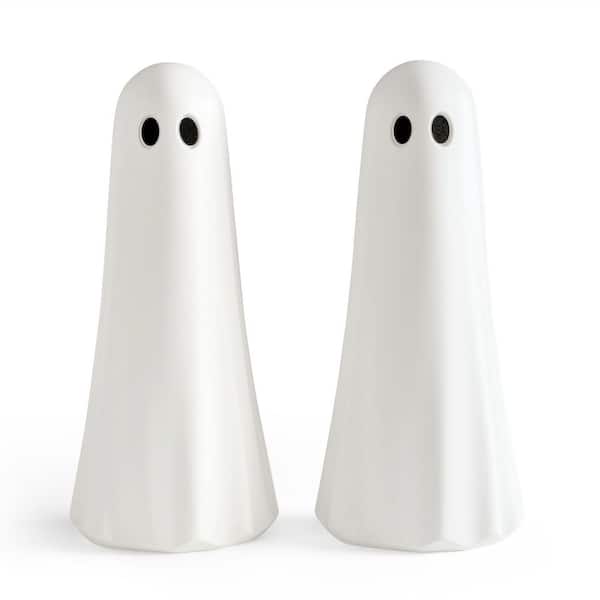 Boo Buddy 39 in. Halloween Ghost Yard Decoration with Fillable Base, 2-Pack