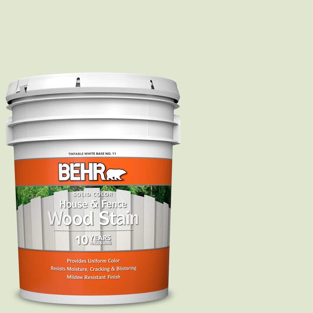 BEHR 5 gal. M3702 Cabbage Leaf Solid Color House and Fence Exterior