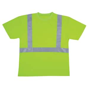 Large High Visibility Class 2 Safety Vest T-Shirt