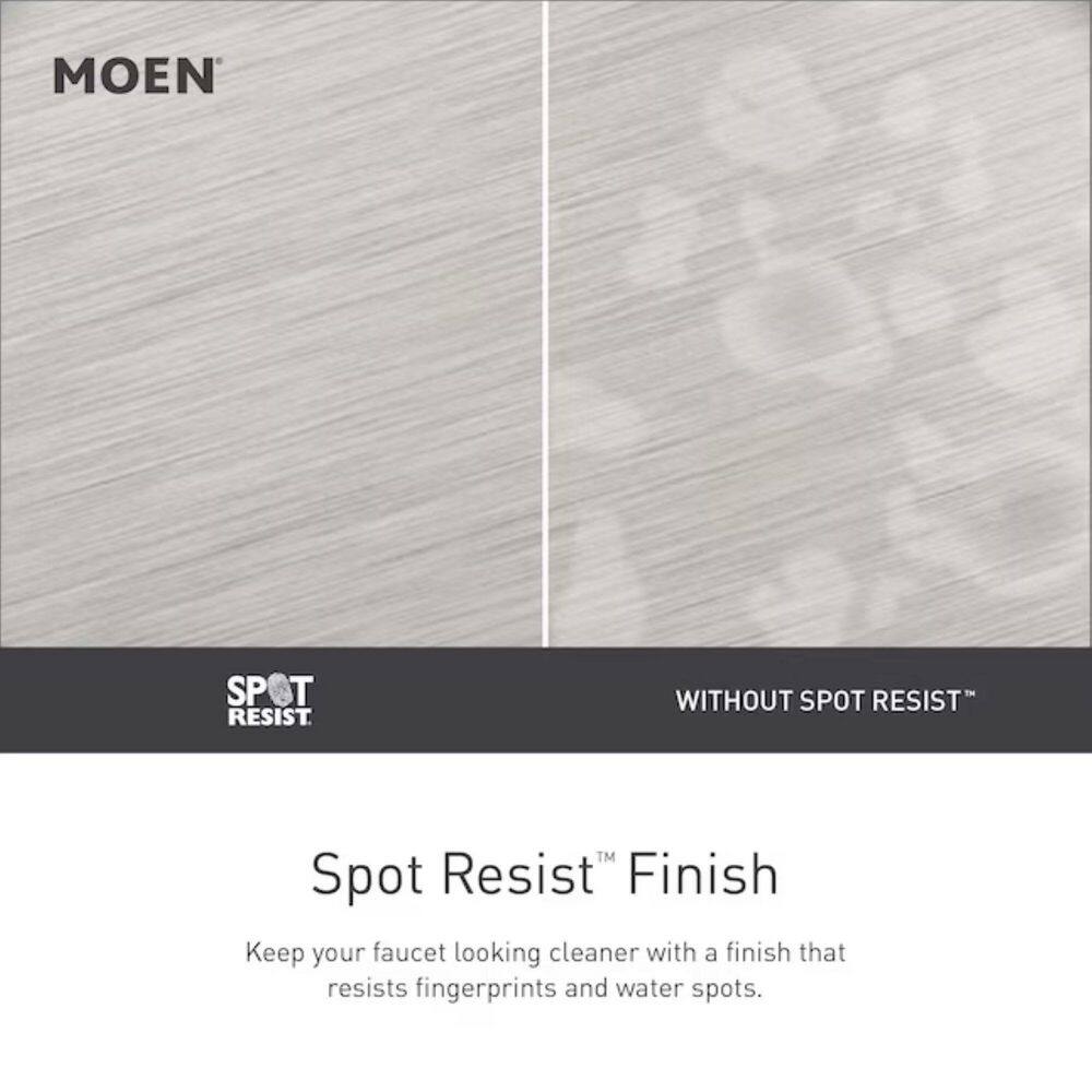 Beric Spot Resist Brushed Nickel Modern Bathroom Faucet