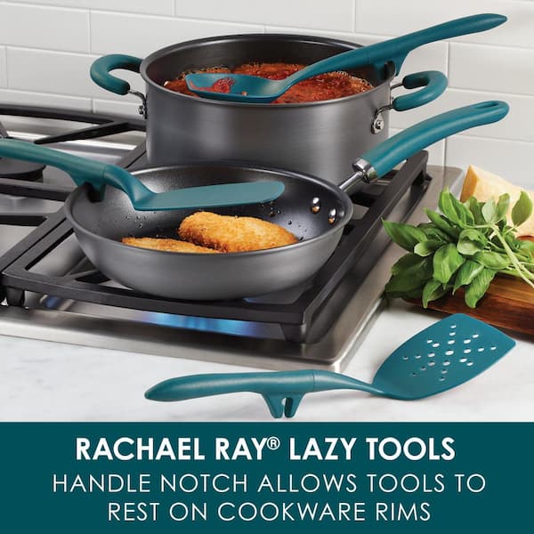 Rachael Ray 6-pc. Kitchen Utensil Set, Color: Marine Blue