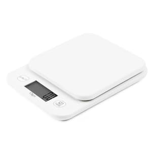 Garden and Kitchen Scale II, Digital Food Scale with 0.1 g (0.005 oz.) White, 420 Variable Graduation Technology