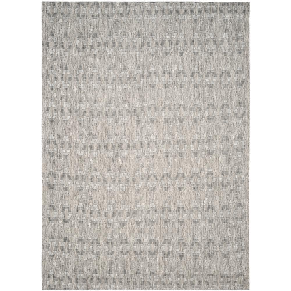 2' x 3'7 SAFAVIEH Courtyard Collection CY8061 Indoor/ Outdoor Non-Shedding Easy Cleaning Patio Backyard Porch Deck Mudroom Accent Rug Grey Aqua 2' x 3'7 SAFAVIEH Courtyard Collection CY8061 Indoor/ Outdoor Non-Shedding Easy Cleaning Patio Backyard Porch Deck Mudroom Accent Rug Grey Aqua