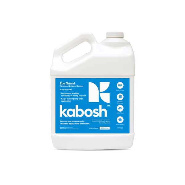 KABOSH Eco Guard 128 oz. Outdoor Multi-Surface Cleaner Concentrate for Mold, Algae, and Mildew Stain Removal and Prevention
