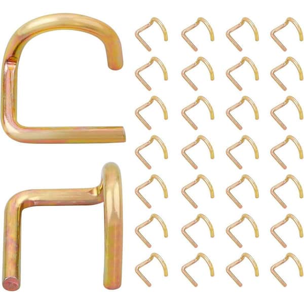 KIWDZFU 30 Pcs Scaffolding Gravity Lock Pins 2 Inch Pig Tail