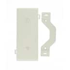 White 1-Gang Blank Plate Wall Plate (1-Pack)