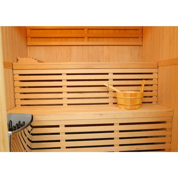 SUNRAY SAUNAS Tiburon 4-Person Traditional Sauna HL400SN