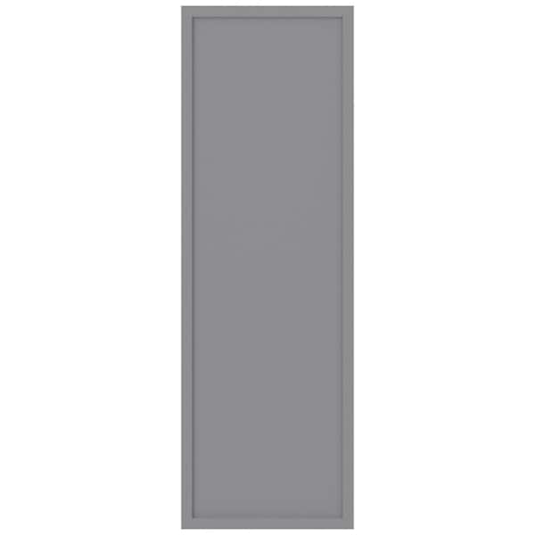 Home Decorators Collection Franklin 11.875 in. W x 0.75 in. D x 36 in. H Wall Matching End Panel in Veiled Gray