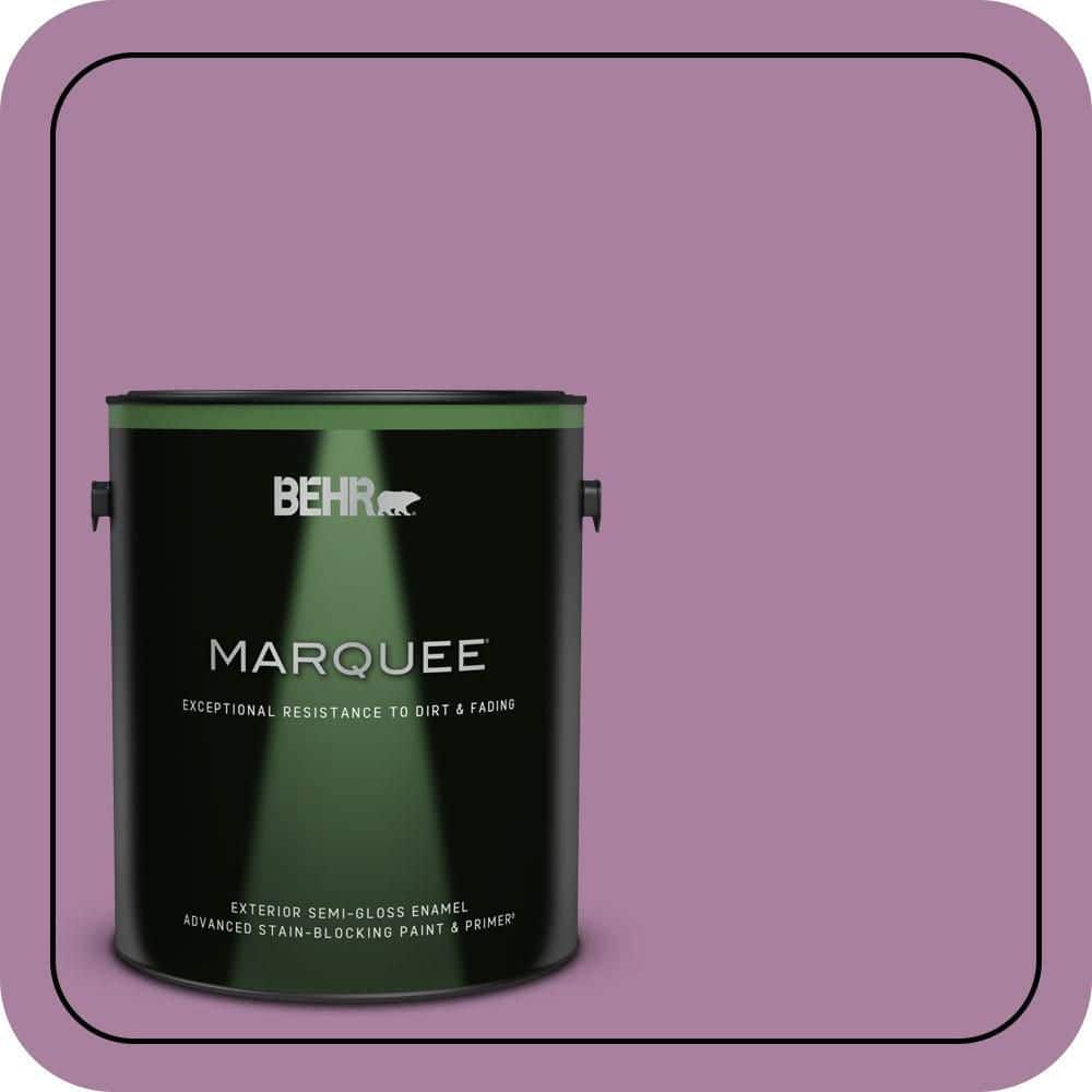 1 gal. #M110-5 Amazonian Orchid Semi-Gloss Enamel Exterior Paint & Primer price history on PriceWatchPro