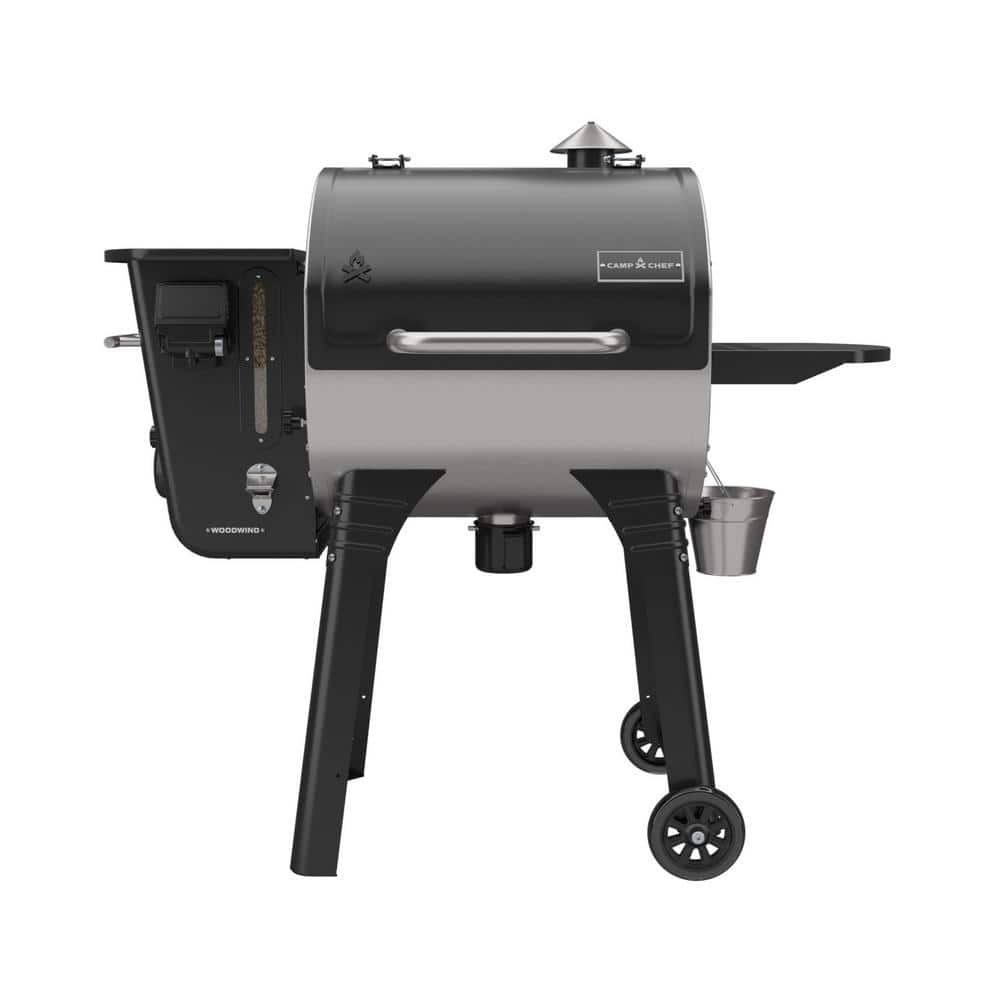 Camp Chef Woodwind SS 24 Pellet Grill Stainless Steel with Black