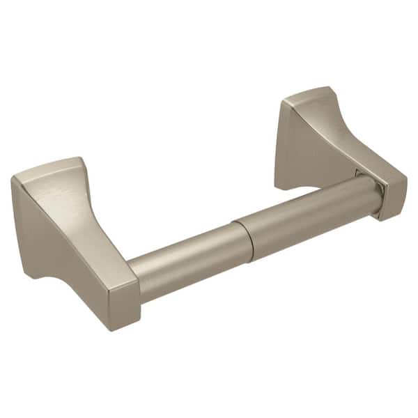 Adler Wall Mounted Toilet Paper Holder in Brushed Nickel