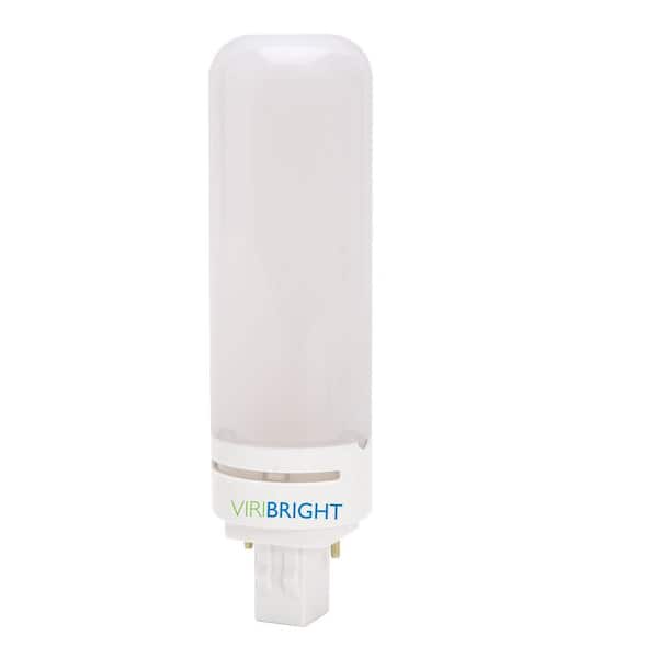 Viribright 13W-18W Equivalent Cool White (4000K) GX23 Rotary Base Horizontal PL LED Light Bulb