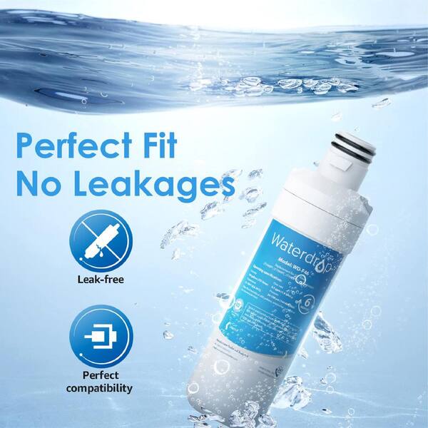 Waterdrop Refrigerator Filter Carbon Block Portable Cooler Replacement Filter Pack Of 3 in White BL WD LT1000PF 3