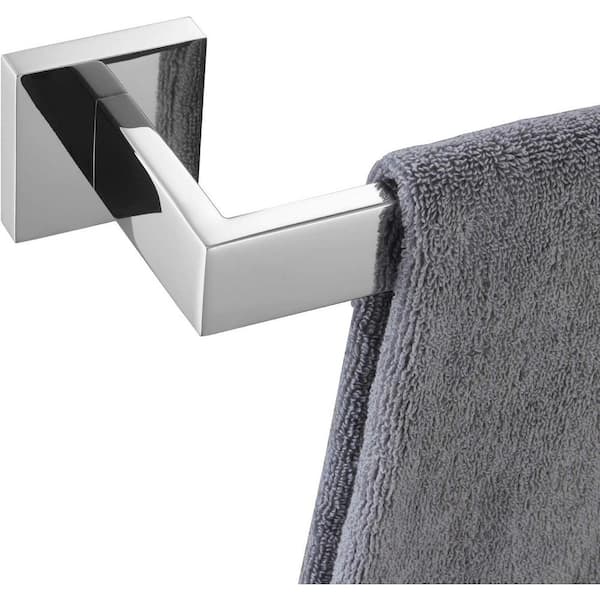 Dyiom 24 in. Wall Mounted, Towel Bar in Polished Chrome