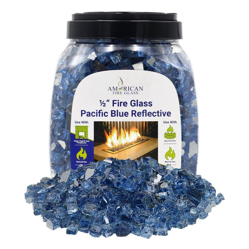 1/2 in. Pacific Blue Reflective Fire Glass-10 lb. Jar price history on PriceWatchPro