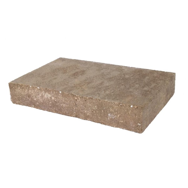 Natural Impressions 12 in. x 8 in. x 2 in. Amaretto Concrete Retaining Wall Cap