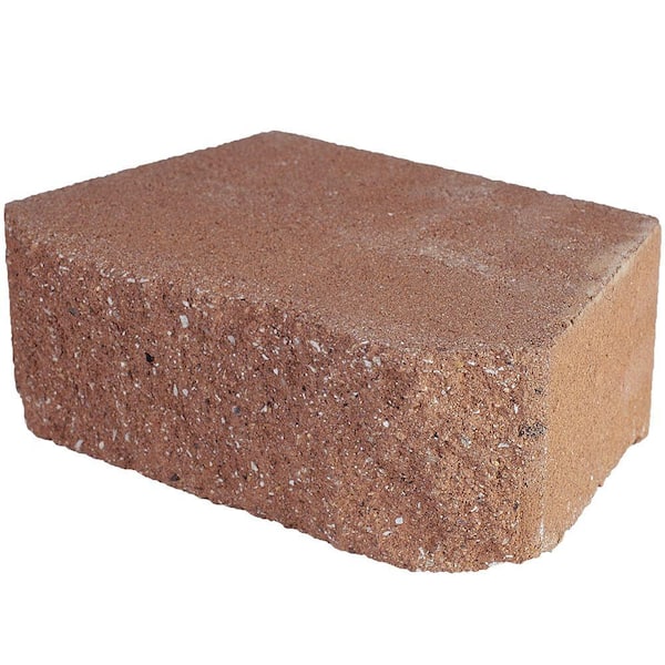 4 in. x 11.75 in. x 6.75 in. San Diego Terra Cotta Concrete Retaining Wall Block (144-Pieces/46.6 Sq. Ft. /Pallet)