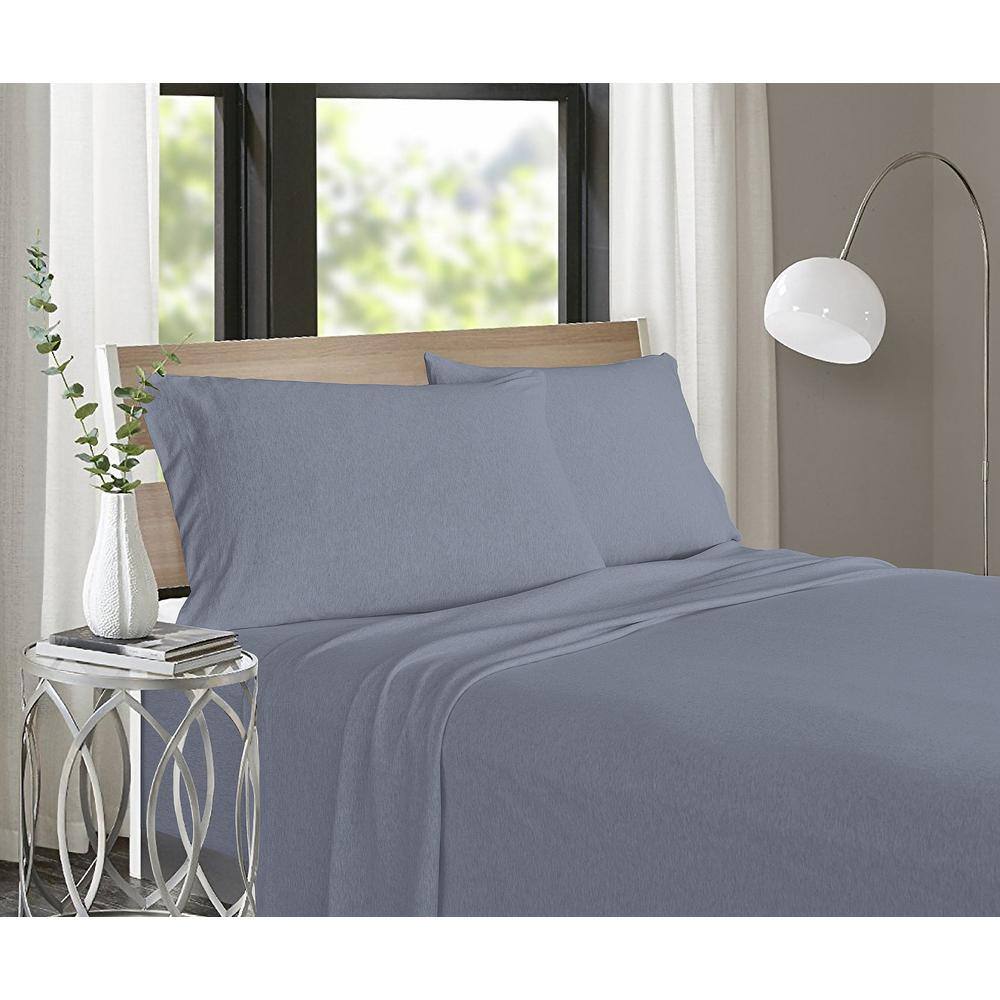 Luxury 3-Piece set, Periwinkle Color, Solid 70 Model/30 Cotton Twin Size, J