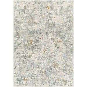 Ithaca Green/Gray 7 ft. x 10 ft. Abstract Indoor Area Rug