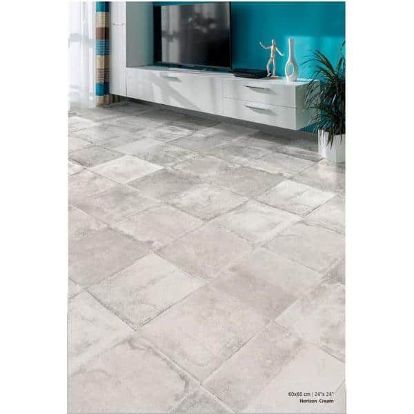 Matt Porcelain Floor Tiles 60x60 Wall-Floor Bathroom-Kitchen Tile Reverse Gris 