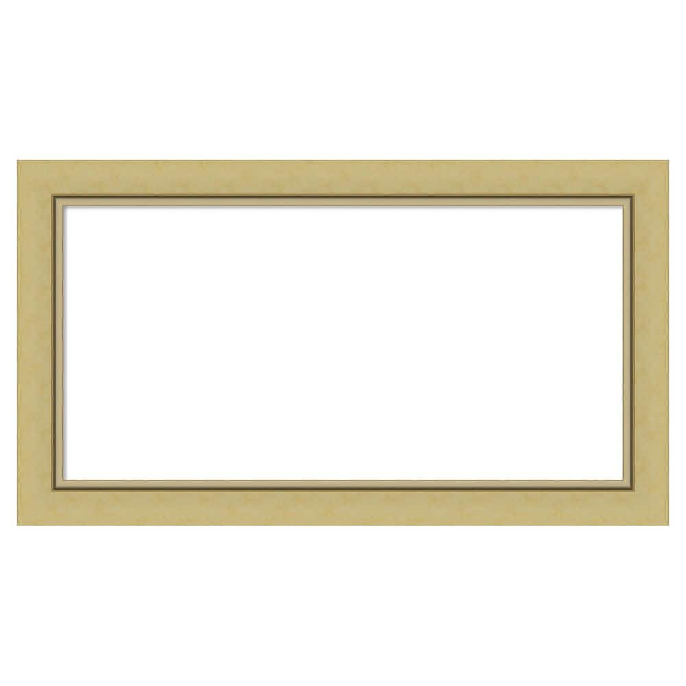 Landon Gold Narrow 27 in. x 15 in. Polystyrene Framed Dry Erase Magnetic Memo Board price history on PriceWatchPro