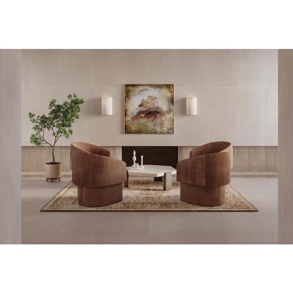 Bedrosians Thaddeus 24 in. x 48 in. Matte Porcelain Decorative