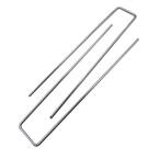 12 in. H Galvanized Landscape Staples Stake Pins (50-Pieces)