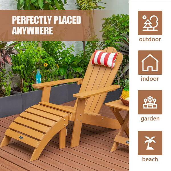 Adirondack discount chair footstool