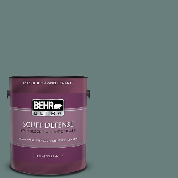 BEHR ULTRA 1 gal. #N430-5 Aspen Valley Extra Durable Eggshell Enamel Interior Paint & Primer