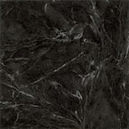 Black Marble 3 MIL x 12 in. W x 12 in. L Peel and Stick Water Resistant Vinyl Tile Flooring (30 sq. ft./case)