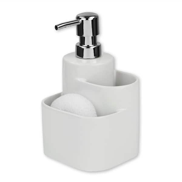 Home Basics Soap Dispenser in White