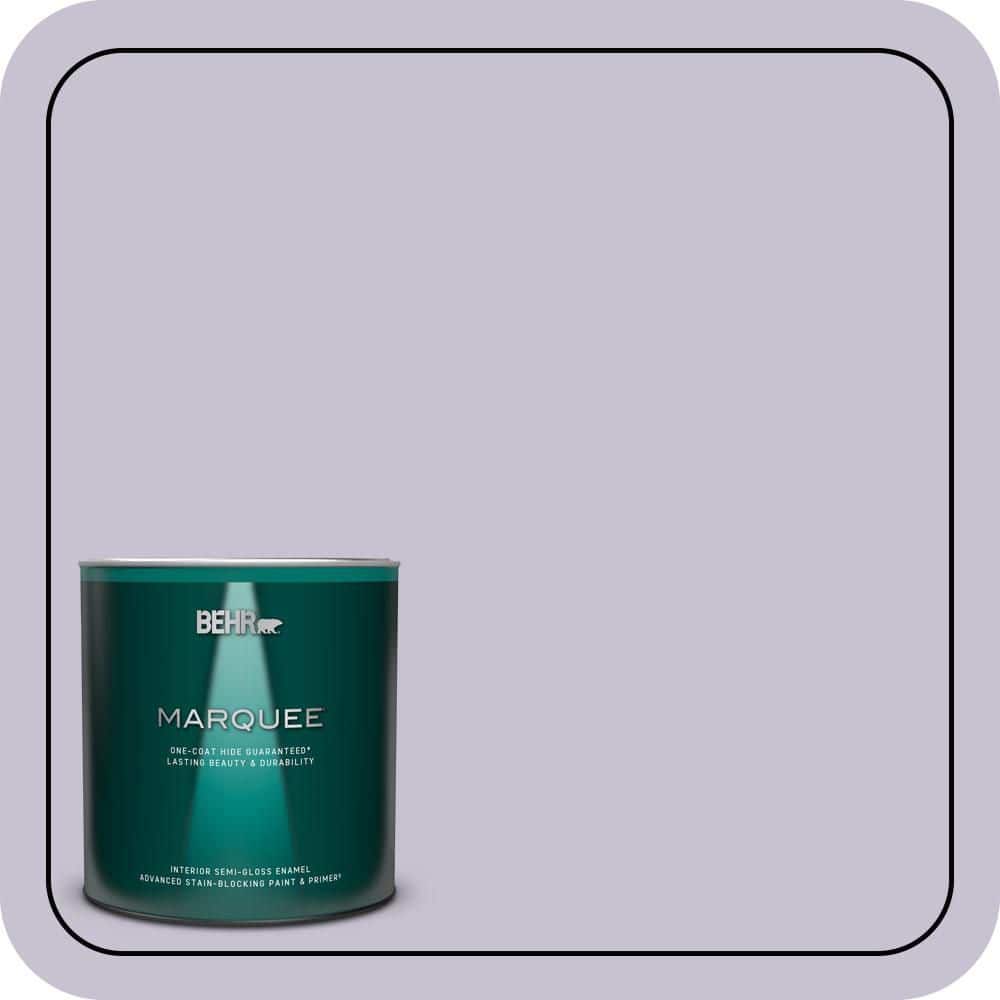 1 qt. #ICC-44 Lavender Bouquet Semi-Gloss Enamel Interior Paint & Primer price history on PriceWatchPro