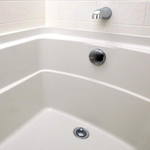 Watco Universal NuFit Push Pull Bathtub Stopper with Grid