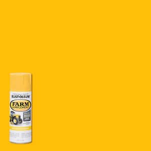 12 oz. Farm Equipment New Holland Yellow Enamel Spray Paint (6-Pack)