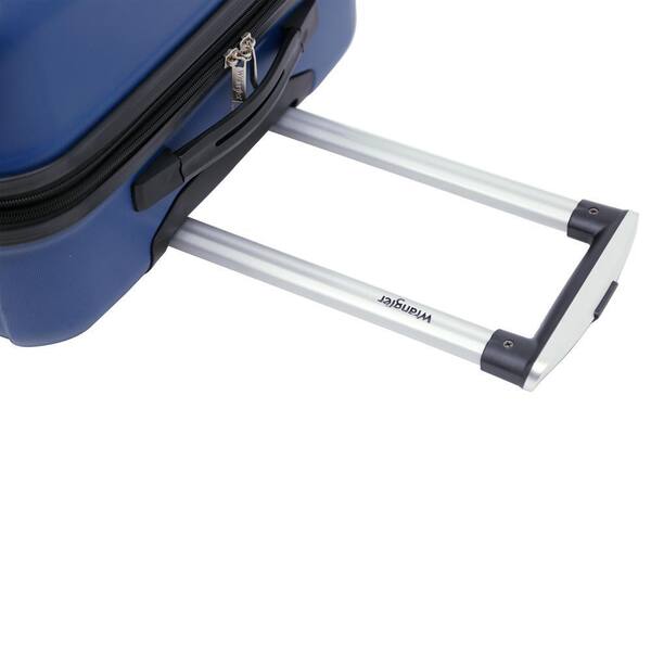 ロッジ セット Wrangler 4-Piece Blue Hard Side Verticals Set and 2-Packing Cubes