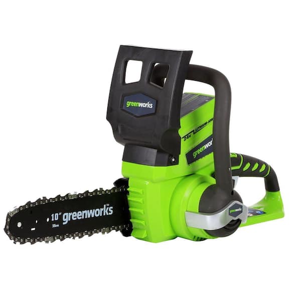 Greenworks 10 in. 24-Volt Battery  Chainsaw (Tool Only)