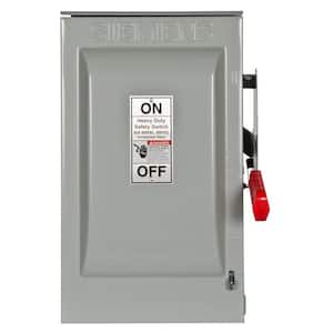 Heavy Duty 60 Amp 600-Volt 3-Pole Outdoor Fusible Safety Switch