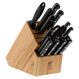 Twin Gourmet Stainless Steel 18-Piece Knife Block Set