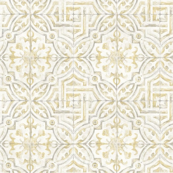 Chesapeake Sonoma Yellow Beach Tile Yellow Wallpaper Sample