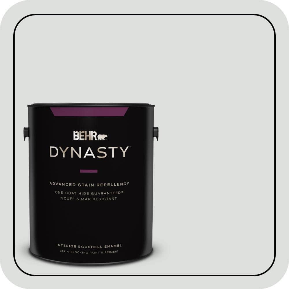 1 gal. #720E-1 Reflecting Pool Eggshell Enamel Interior Stain-Blocking Paint & Primer price history on PriceWatchPro