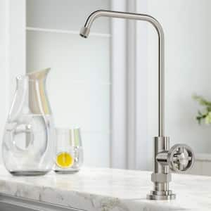 Urbix Single Handle 100% Lead-Free Beverage Faucet in Spot Free Stainless Steel