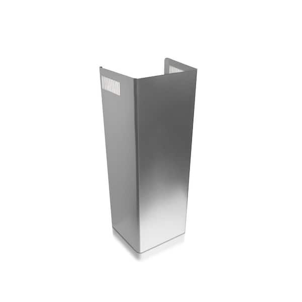 Ancona Adjustable Chimney Extension Kit for Wall Mount Glass Canopy for Models AN-1188 and AN-1191