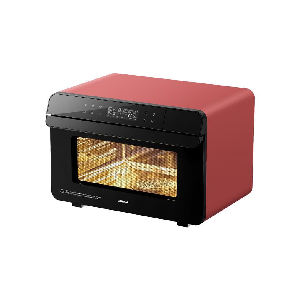 ROBAM R-BOX CT763 22 L Red Electric Countertop Multi-Cooker Air Fry Grill Bake and Steam Wide Temperature Precision -  ROBAM-CT763R