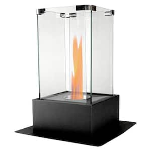 15 in. Bio Ethanol Ventless Portable Tabletop Fireplace with Flame Guard