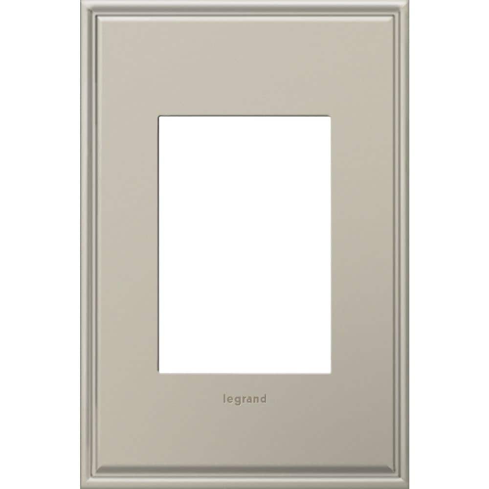 adorne 1 Gang Plus Decorator/Rocker Wall Plate, Antique Nickel (1-Pack) price history on PriceWatchPro